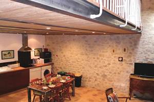 Petit gite vue cuisine plongeant