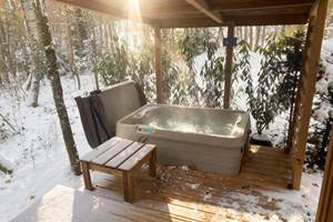 HY•Lødge Spa 2 personnes avec spa privatif