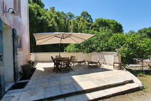 Gîte le Jardinier : Terrasse