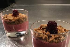 Tiramisu aux framboises et speculos