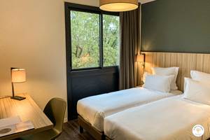 Chambre Twin vue foret vue  Hotel Le Bois d'Imbert