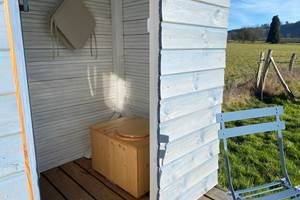 Les terres de la chouette, les toilettes sèches