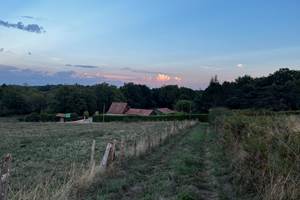 Le Hameau au coucher de soleil