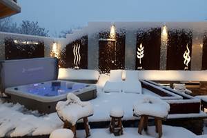 Jacuzzi ouvert toute l'année.