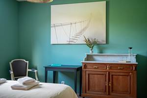 Les Eucalyptus, murs vert menthe, au calme