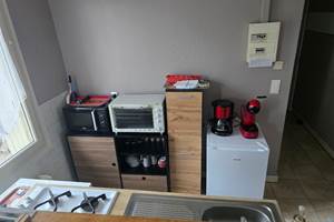 Gite 1 à 4 pers chambre 1 cuisine