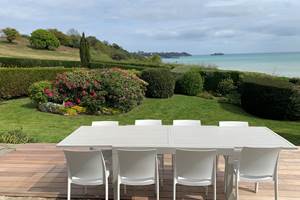 Terrasse vue port