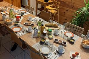 La table du petit déjeuner