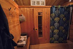 sauna et coin détente