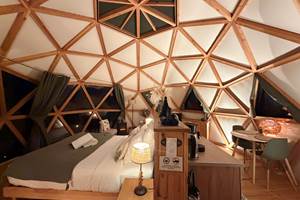 Dôme avec une ambiance cocooning