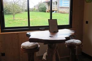 table pour vos repas vue jardin