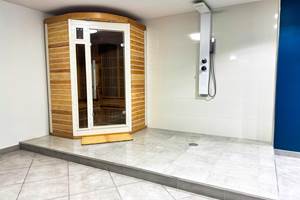 Sauna infrarouge privatif dans spa bien-être – Spa Le Magnolia