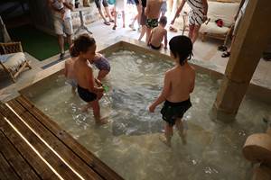 Chateau de Saint Chamarand, Bain Romain, espace fraicheur