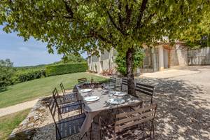 Repas en terrasse