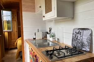 Les terres de la chouette, kitchenette