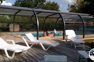 8 Gite la chevalerie 49170 jeu piscine
