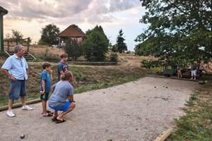 Terrain de pétanque
