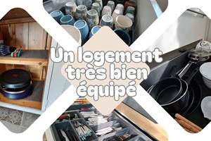 Logement tout équipé pour groupe de  11 personnes à Lille