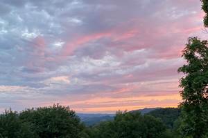 Coucher de soleil Aveyron
