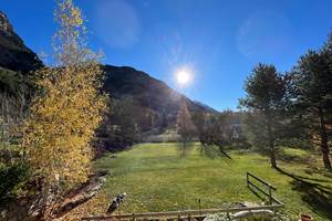Vue de notre terrasse sur la pointe de Pécé.