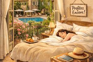 Grasse matinée au Domaine Les Gendalis