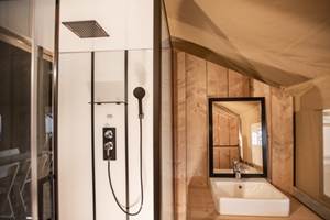 salle de bain lodge