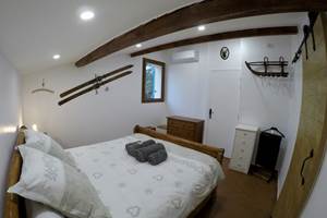 La Chambre Alpine Lit 160X200 au Cellier des Amis