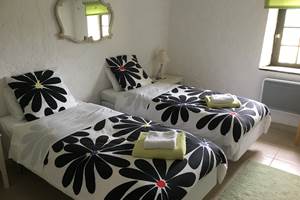 La chambre RdC avec option lits jumeaux