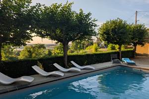 Vue de la piscine