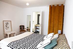 Chambre "Côté Savane"-La maison d'Eole