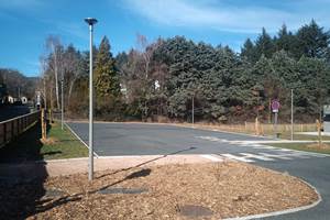 Parking privé de 18 places avec borne de recharge