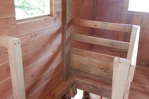 cabane ecolodge - 1er niveau
