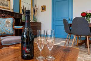 Espace détente au Manoir du Colombier
