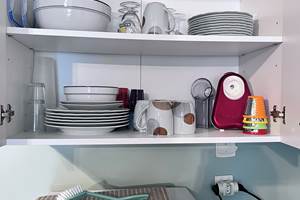 Vaisselles à disposition