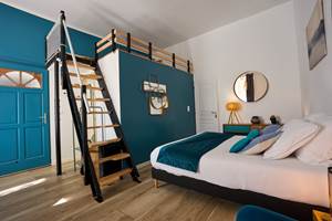 Appartement Blue - chambre