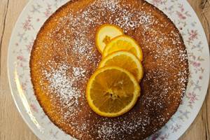 gateau orange maison