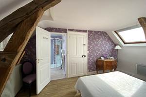 Chambre Coudray 3- Closerie la Fontaine - Touraine - Château de la Loire