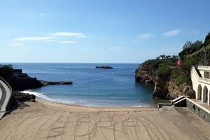 Biarritz la Plage du Port Vieux