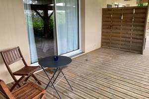 La terrasse de la chambre LOUSLITGES