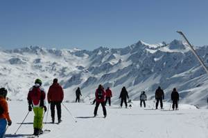 Domaine skiable du Galibier Thabor - secteur Setaz