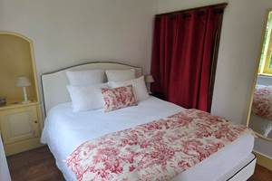 lit de la suite terrasse