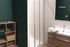 Lo Maïsou, le Gîte - salle de douche
