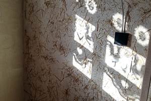 ombres des rideaux en papier