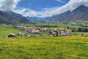 Le village au printemps