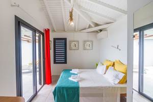 Iguane House villas & Micro Spa Villa Corail chambre
