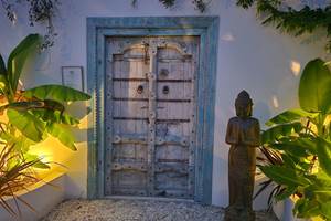 entrée du Jardin des Portes