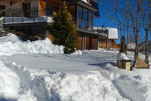 Piscine de neige