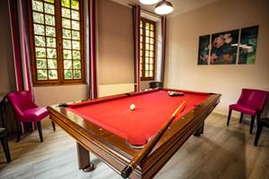 Hostellerie du grand duc billard