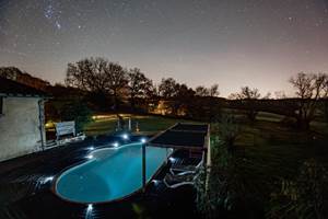 La piscine de nuit