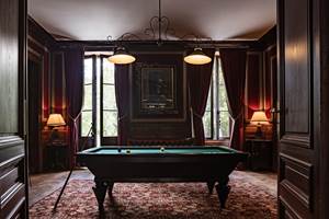Château Sénéjac - Le Pian Médoc - Chambres d'hôtes - billard